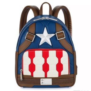 Captain America Loungefly Mini Backpack